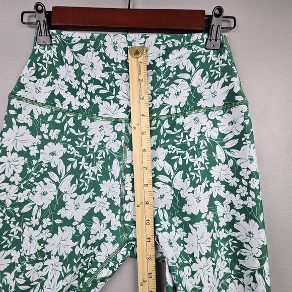 SPIRITUAL GANGSTER Intent High Rise Leggings Verona Print Green White Women Sz M - Picture 10 of 11